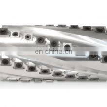 LIVTER 120mm 125mm Spiral Cutter Head for Wood Four Side Moulder Carbide Inserts Helical Cutter thumbnail-4