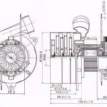Brush Vacuum Cleaner Motor thumbnail-2