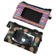 Custom Sublimation Print Fashion Coin Bag Keychain Zipper Wallet Waterproof Neoprene Coin Purse thumbnail-3