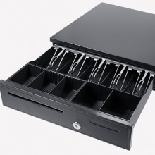 Cash Drawer 3 Locks Cashiier Powder Coating Heavy Duty Electronic Metal Cash Box thumbnail-5