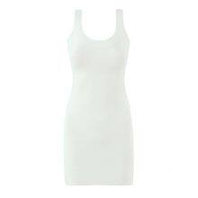 2025 New Fashionable Elegant Female Black High-Stretch Waist Cinch Mini Dress Knit Dress thumbnail-1