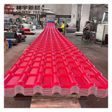 Wholesales Price ASA Synthetic Resin Roof Tile Corrugated PVC UPVC Shingle Tile Resin Corrugated Roof Sheet Tile