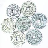 White Color Diamond Polishing Polishing Pads for Granite ,engineer Stone, Marble Supplier's Choice