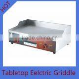 Prince Hot Sale Industrial Tabletop Stainless Steel Electric Flat Plate Griddle