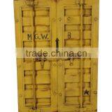 Vintage Industrial Metal Wardrobes, Shipping Container Style Wardrobe