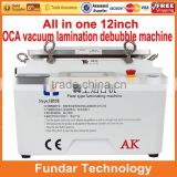 2015-2016 NEW LY 888A all-in-one toucn screen OCA vacuum laminator Max 12 inches combined laminating and defoaming