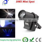 DMX512 LED Pinspot Light 10W RGBW 4-in-1 LED Wash Beam Pinspot Stage Spotlight Projection Effect Lighting