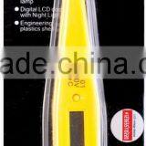 China Factory Digital LCD Display Voltage Tester Pen Screwdriver Type Tester With New ABS Plastic Gold Pcb thumbnail-6