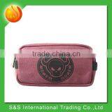 Hot Sale Cute Portable Clear Canvas Pencil Case thumbnail-2