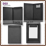 Hot sell hotel resort cafe leather restaurant bill folder bill book design