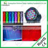 Hight Quality Products 36 Pcs 3W RGB Par Light Die Casting Waterproof Par Light