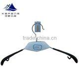 Fashionable Metal Clothes and Pants Hanger With Plastic Hook thumbnail-2