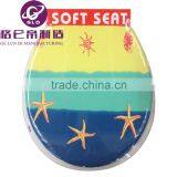 GLD Hot Sales Image Printed Color Manufacturing Soft Toilet Seat/ Toilet Lid /toilet Cover for Toilet New Products in China thumbnail-4