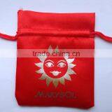 Satin Bag Pouch With Ribbon Drawstring thumbnail-1
