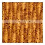 Wood Design of Printed Foil For Semi PU Leather