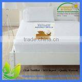 Hypoallergenic Breathable Noiseless Waterproof Queen Size Vinyl Free Mattress Protector