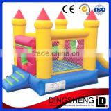 Hot sale inflatable bouncy castle with printing in stock by china manufacturer factory