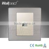 2015 China Hot Sale Wholesaler Wallpad Luxury Wall Light Switch Panel Telephone TEL Socket thumbnail-2
