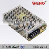 Switch Manufacturers NES-75-48 48v dc Power Supply 75w for Led