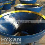 High Manganese Bowl Liner Cone Crusher Parts Wear Parts thumbnail-5