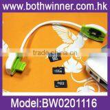 Micro USB Card Reader With USB Data Charger Cable