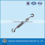 Metal cable commercial type hook and hook turnbuckle