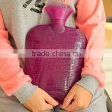 Large Soft Cute Hot Water Bottle 2 Liter Knit Cover