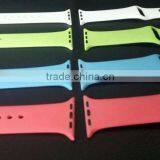 Silicone Sport Edition Soft Watch Band Straps Wrist Strap With Connector Adatptor Adjustment Length For Apple Watch Iwatch thumbnail-3