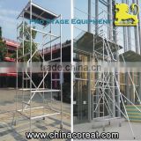 Working Platform Stage Scaffold Aluminum Scaffolding For Sale