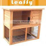 LEAFFY-Wooden with Asphalt Roof Rabbit House