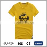 good price usa sale online woman customized brand yellow shirt exporters