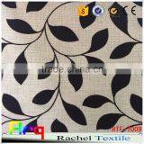 Middle East Style Linen Cotton Flocked Upholstery Fabric Used for Curtain Sofa Cushion Material thumbnail-5
