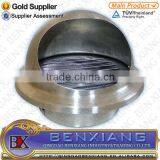 Round Fence Wrought Iron Post Caps