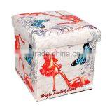 Home Storage Stool Storage Seating Box Ottoman