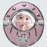 Different Shape Funny Design Sliver Plating Baby Souvenir Photo Frames for Sale