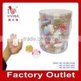 Strawberry Hard Ring Press Candy Toy