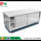 TJG CHINA Work Station Of Stainless Steel Sliding Door Workbench Storage Equipment