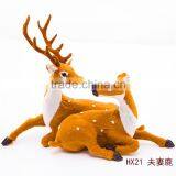 Factory Sale Special Design Mother Deer Christmas Interior Products Brown With Different Size thumbnail-1