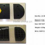 Durable Synthetic Recycled Rubber Hump Road Sign Easy to Installation thumbnail-4