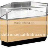 Glass Showcase for Jewelry With Lighting/Tempering Glass Case