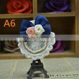 2015 Fashion White Pearl and Rhinestone Brooch