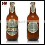 Red Foil Stamping Wine Bottle Label Sticker For Battle Beverage thumbnail-5