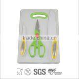 Kitchen Knife Set With PP Cutting Board