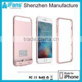 3100mah Rose Gold Battery Case for IPhone6S thumbnail-1