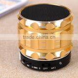 AI65077 Portable Mini Bluetooth Speakers,Metal Steel Wireless Smart Hands Free Subwoofer Speaker For Mobile Phone thumbnail-2