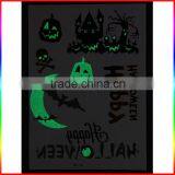Halloween Late Night Party Glow in the Dark Temporary Body Tattoo Sticker thumbnail-1