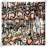 2015 spring polyester scuba knit fabric with foil