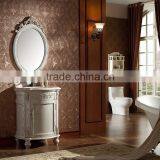 WTS16044 31 Inch Luxury Vintage Bathroom Furniture Single Bathroom Vanity Finished in White Color thumbnail-5