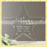Customized 3D Laser Glass Star Paperweights For Wedding Decoration thumbnail-1