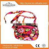 New Style Cotton Floral Quilted Hipster Side by Girl's Oem Women Crossbody Bag thumbnail-2